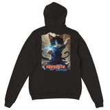 Sudadera con capucha Prémium Unisex Impresión Trasera de Gato "Raikiri Gatuno" Michilandia | La tienda online de los fans de gatos