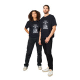 Camiseta Unisex Estampado de Gato "César Felino" Michilandia