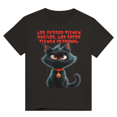 Camiseta Unisex Estampado de Gato 