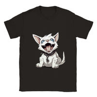 Camiseta unisex estampado de gato "Caricatura Gatuna"