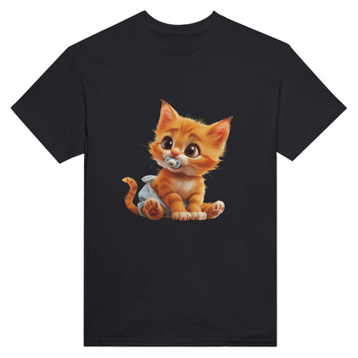 Camiseta Unisex Estampado de Gato 