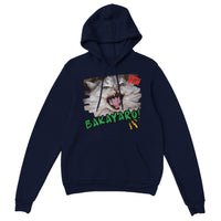 Sudadera con Capucha Unisex Estampado de Gato "Grito Cómico" Michilandia | La tienda online de los amantes de gatos