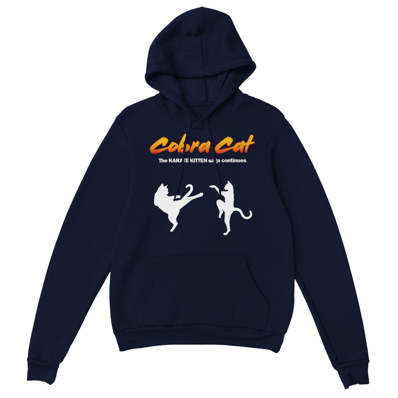 Sudadera con Capucha Unisex Estampado de Gato "Cobra Cat: La Saga Continúa" Michilandia | La tienda online de los fans de gatos