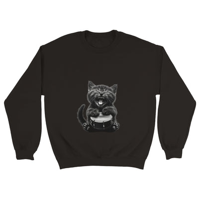 Sudadera Unisex Estampado de Gato "TamTam Felino" Michilandia | La tienda online de los fans de gatos