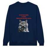 Sudadera Unisex Estampado de Gato "Fotógrafo Miau" Michilandia