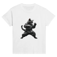 Camiseta Junior Unisex Estampado de Gato 