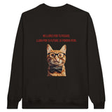 Sudadera Unisex Estampado de Gato "Profecía Peluda" Michilandia