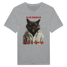 Camiseta Unisex Estampado de Gato 