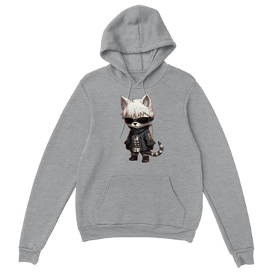 Sudadera con capucha unisex estampado de gato "Gatoru Meowjo" Michilandia | La tienda online de los amantes de gatos