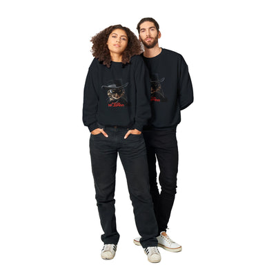 Sudadera Unisex Estampado de Gato "Miau Enmascarado" Michilandia