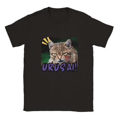 Camiseta unisex estampado de gato 