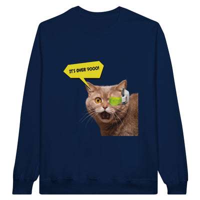 Sudadera Unisex Estampado de Gato "9000 Miaus" Michilandia