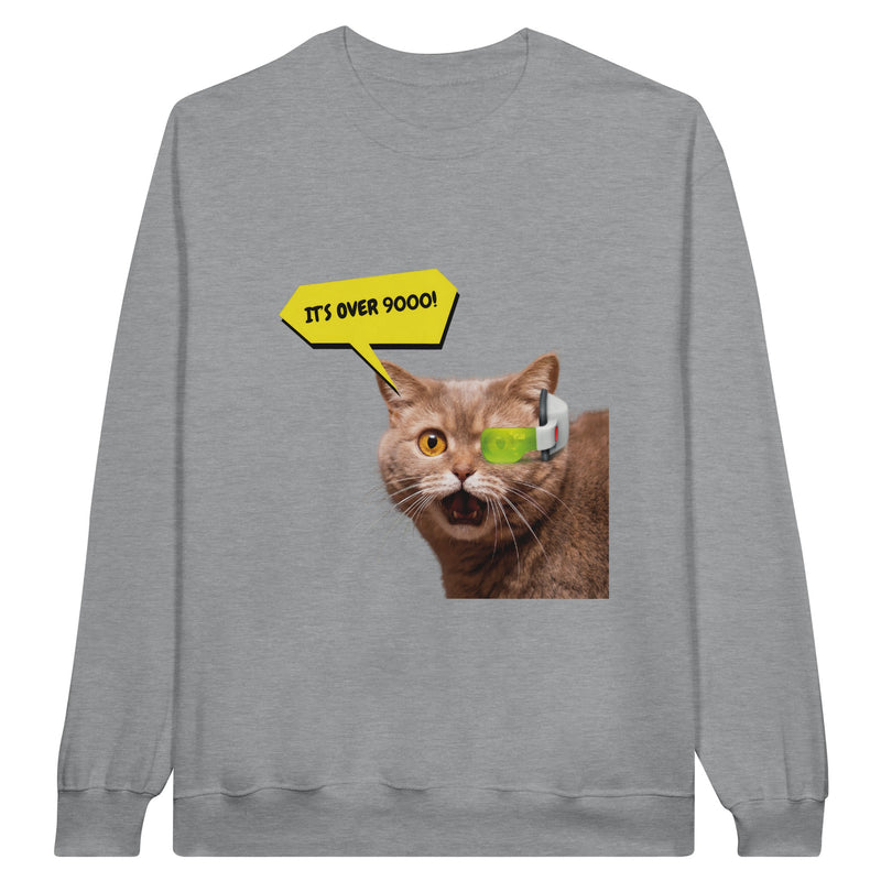 Sudadera Unisex Estampado de Gato "9000 Miaus" Michilandia