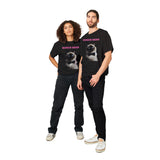 Camiseta unisex estampado de gato "Aventuras Nocturnas" Michilandia | La tienda online de los fans de gatos