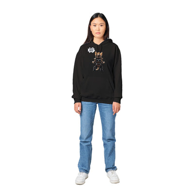 Sudadera con Capucha Unisex Estampado de Gato "Maldito insecto" Michilandia