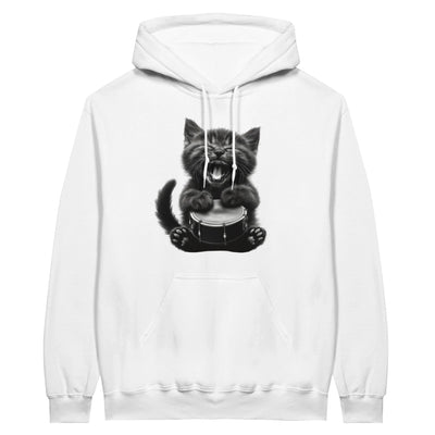 Sudadera con Capucha Unisex Estampado de Gato "TamTam Felino" Michilandia | La tienda online de los fans de gatos