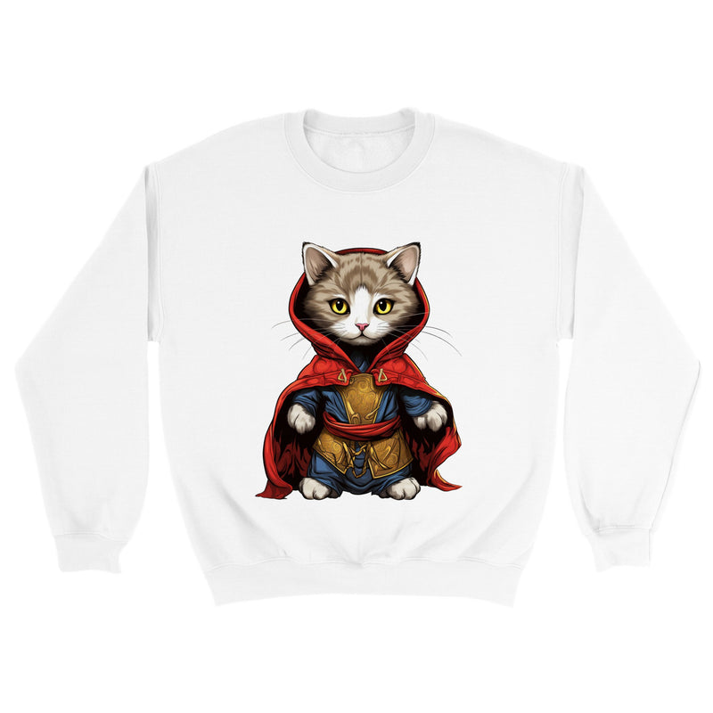 Sudadera unisex estampado de gato "Michi Strange" Gelato