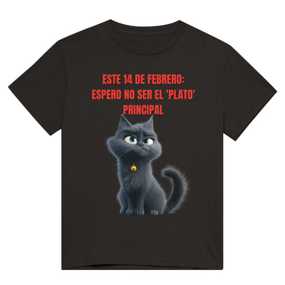 Camiseta Unisex Estampado de Gato 