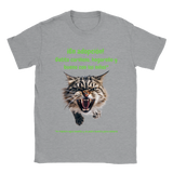 Camiseta unisex estampado de gato "Michi en adopción"
