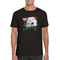 Camiseta unisex estampado de gato 