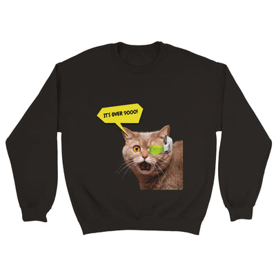 Sudadera Unisex Estampado de Gato "9000 Miaus" Michilandia