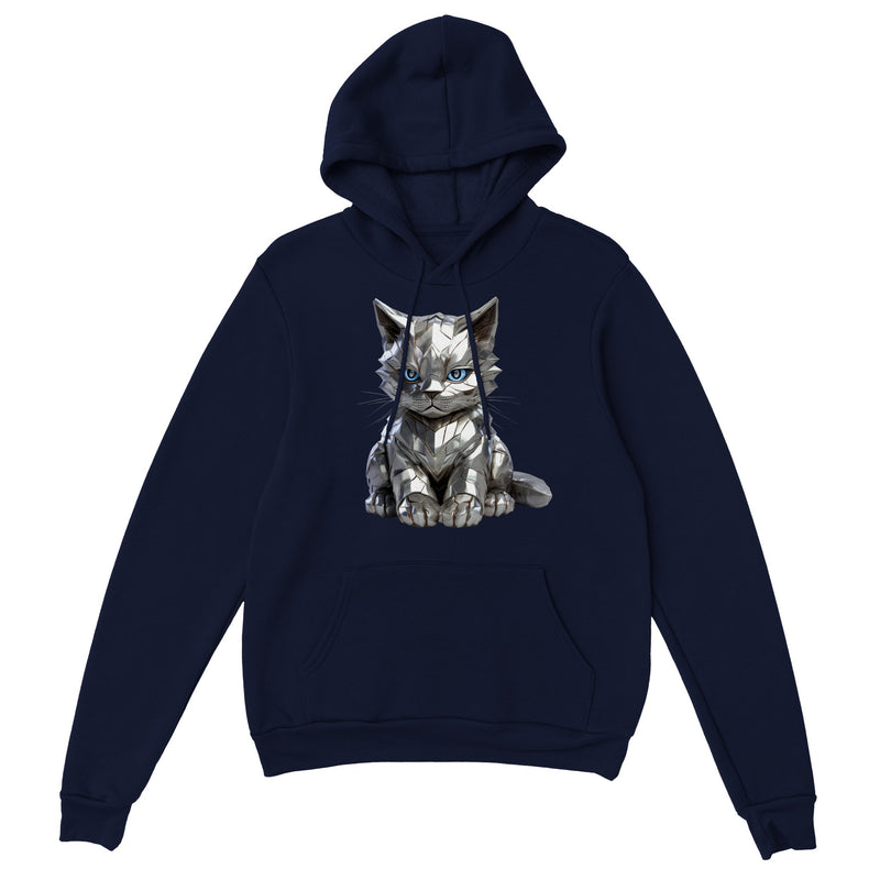 Sudadera con capucha unisex estampado de gato "Michi Colossus" Gelato