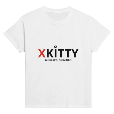 Camiseta Junior Unisex Estampado de Gato 