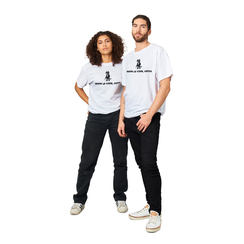 Camiseta Unisex Estampado de Gato "MiauNator" Michilandia | La tienda online de los fans de gatos