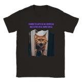 Camiseta unisex estampado de gato "En el baño" Gelato