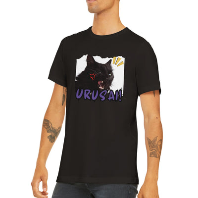 Camiseta unisex estampado de gato "Cállate" Michilandia | La tienda online de los amantes de gatos