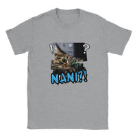 Camiseta unisex estampado de gato "Sorpresa Felina" Sports Grey