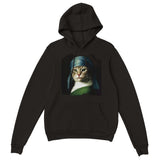 Sudadera con Capucha Unisex Estampado de Gato "Retrato Renacentista" Michilandia | La tienda online de los fans de gatos