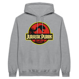 Sudadera con Capucha Unisex Estampado de Gato "Jurassic Purrk" Michilandia | La tienda online de los fans de gatos