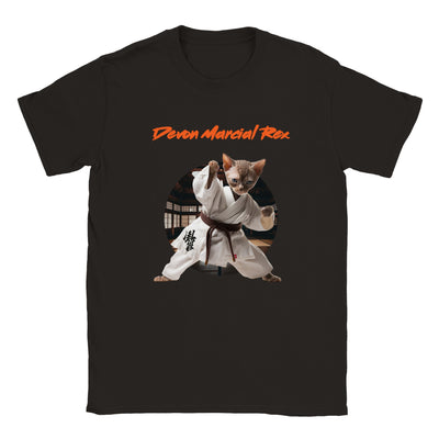 Camiseta unisex estampado de gato 