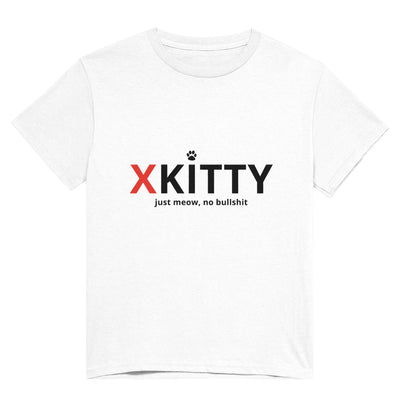 Camiseta Unisex Estampado de Gato "XKitty Style" Michilandia | La tienda online de los fans de gatos