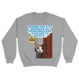 Sudadera unisex estampado de gato "Michi Culpable" Michilandia | La tienda online de los amantes de gatos