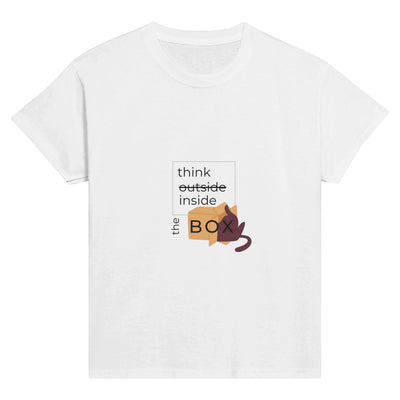 Camiseta Junior Unisex Estampado de Gato 