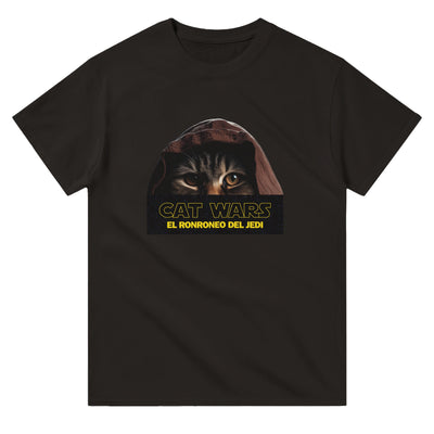 Camiseta Unisex Estampado de Gato 