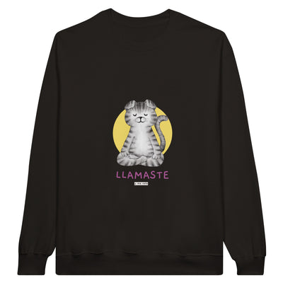 Sudadera Unisex Estampado de Gato 