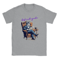 Camiseta unisex estampado de gato "Sofistigato" Gelato