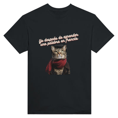 Camiseta Unisex Estampado de Gato 