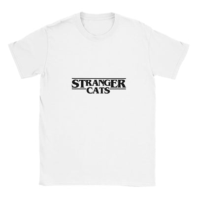 Camiseta Junior Unisex Estampado de Gato "Misterios Felinos" Michilandia | La tienda online de los fans de gatos