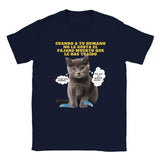 Camiseta unisex estampado de gato "Regalo Incomprendido" Michilandia | La tienda online de los amantes de gatos