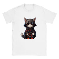 Camiseta unisex estampado de gato "Nin-Gato Akatsuki"