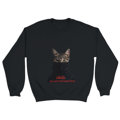 Sudadera Unisex Estampado de Gato "Revolución Gatuna" Michilandia