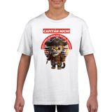 Camiseta júnior unisex "Michi pirata" Gelato