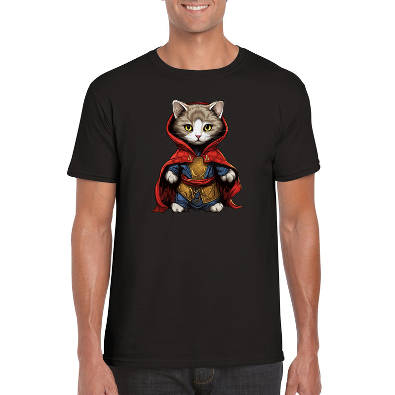 Camiseta unisex estampado de gato "Michi Strange" Gelato