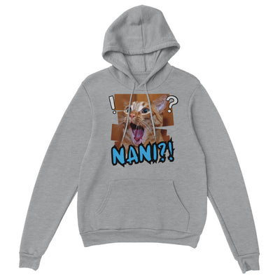 Sudadera con Capucha Unisex Estampado de Gato "Nani Meow!" Michilandia | La tienda online de los amantes de gatos