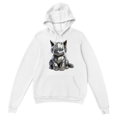 Sudadera con capucha unisex estampado de gato "Michi Colossus" Gelato