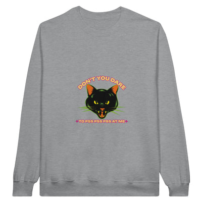 Sudadera Unisex Estampado de Gato "No Me Pss Pss" Michilandia